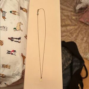 Gold Initial 'A' Necklace enewton